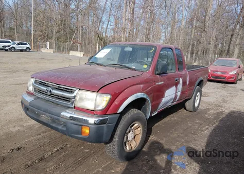 2000 Toyota Tacoma Base V6 from USA, damaged, VIN 5TEWN72NXYZ695614
